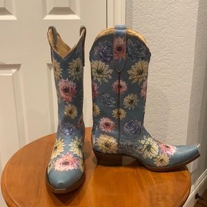 Old Gringo Saguaro Flower 13” Boots Sz 8.5 Brand New with Box